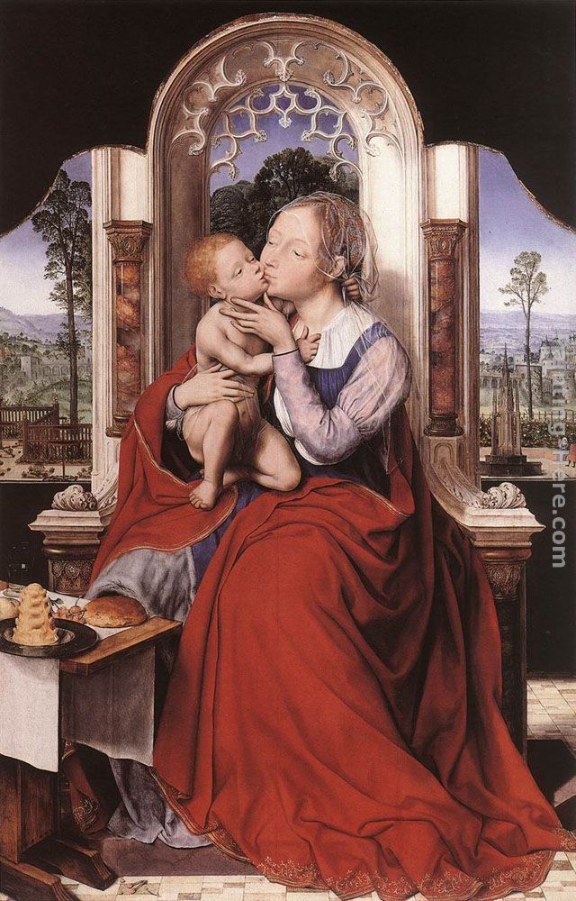 Quentin Massys The Virgin Enthroned